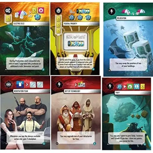 Board Game Підводні міста - Нові відкриття photo 2