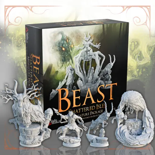 Набір мініатюр для гри Звір - Розтрощені острови