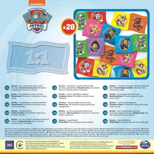 Board Game Domino - Paw Patrol photo 2