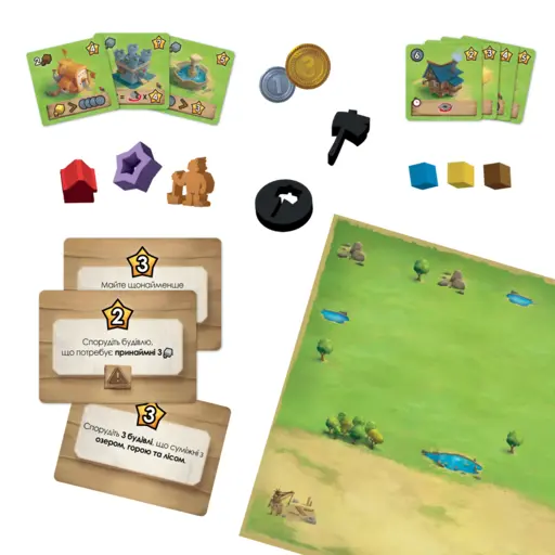 Настільна гра Маленьке містечко (Little Town) photo 4