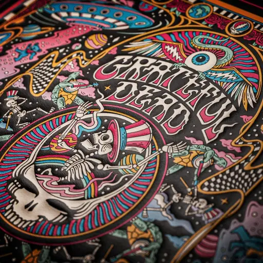 Grateful Dead Jigsaw Puzzle) 100 photo 4