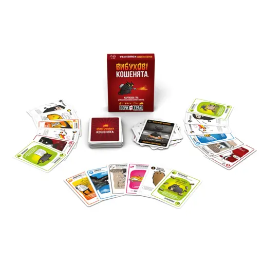 Настільна гра Вибухові кошенята - Бери та Грай photo 5