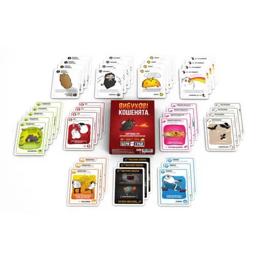 Настільна гра Вибухові кошенята - Бери та Грай photo 4