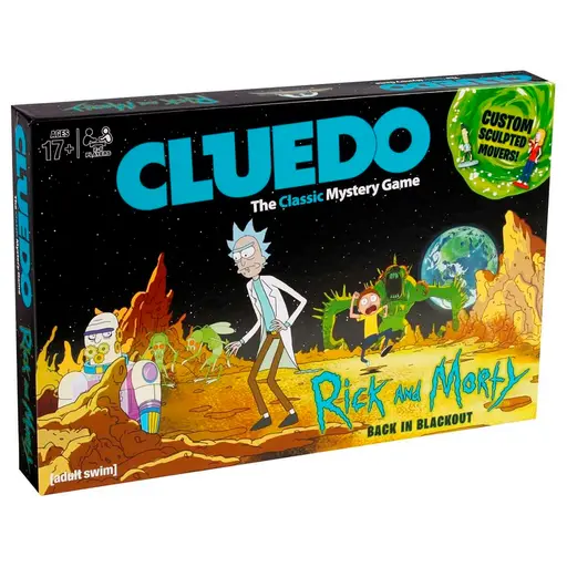 Board Game Cluedo - Rick and Morty