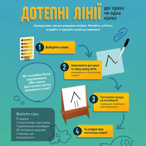 Настільна гра Дотепні лінії (Broad Lines) photo 6