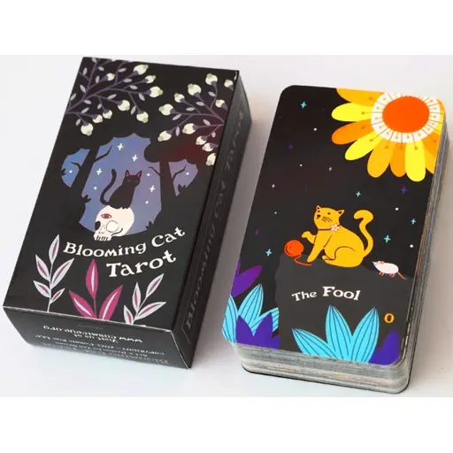 Карти ТАРО Квітучий кіт