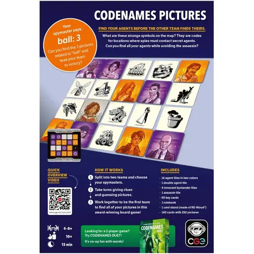Board Game Codenames - Pictures (EN) photo 2