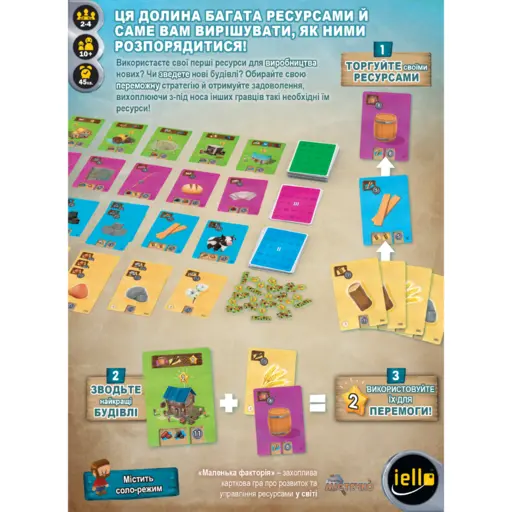 Board Game Маленька факторія (Little Factory) photo 3