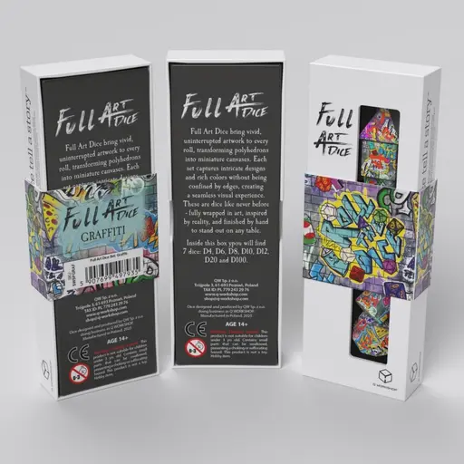 Набір художніх кубиків - Графіті
