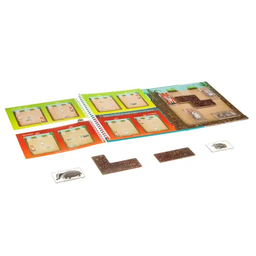 Board Game Підземні пригоди або Де чия нора? Дорожня магнітна гра photo 2