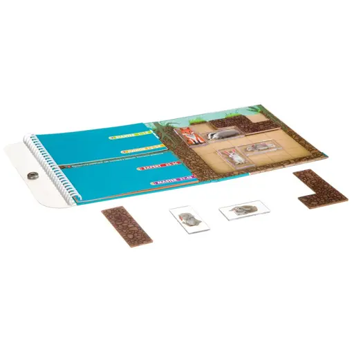 Board Game Підземні пригоди або Де чия нора? Дорожня магнітна гра photo 3