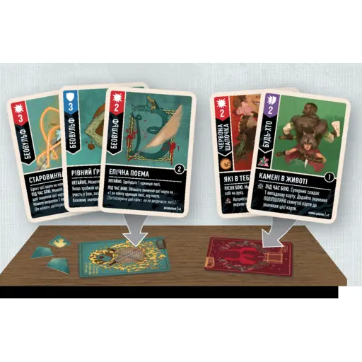 Настільна гра Unmatched - Червона Шапочка проти Беовульфа photo 6