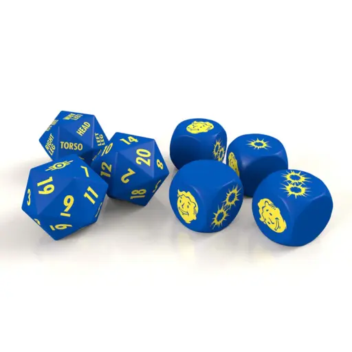 Dice Set for the Fallout. Roleplaying Game photo 2