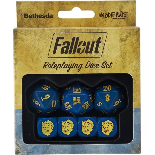 Dice Set for the Fallout. Roleplaying Game