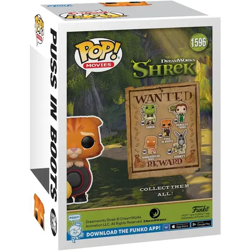 Фігурка Funko POP. Шрек - Кіт у Чоботях photo 3