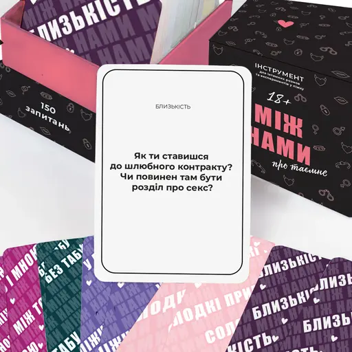 Настільна гра Між нами: про таємне photo 3