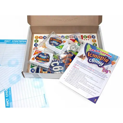 Настільна гра Гра-вікторина. Історія світу photo 4