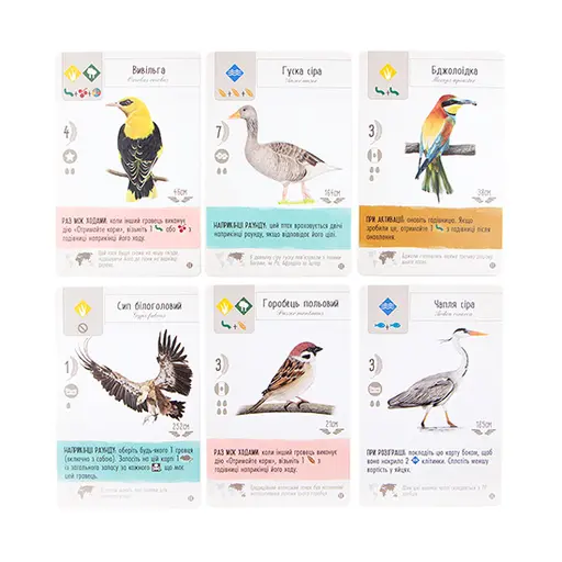 Board Game Wingspan European Expansion photo 7