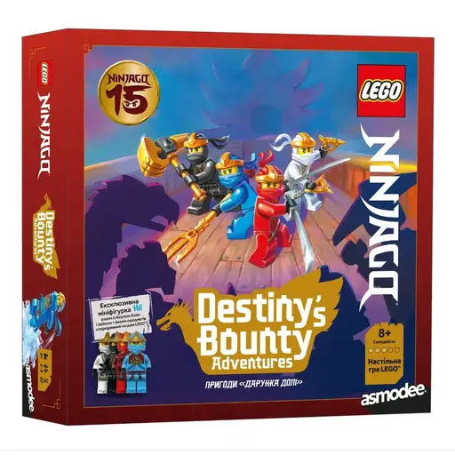 Настільна гра Lego - Ninjago – Пригоди «Дарунка долі» photo 3