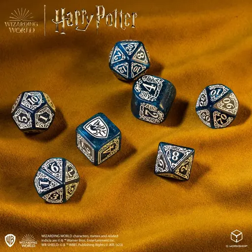 Blue Modern Dice Set Harry Potter - Ravenclaw photo 4