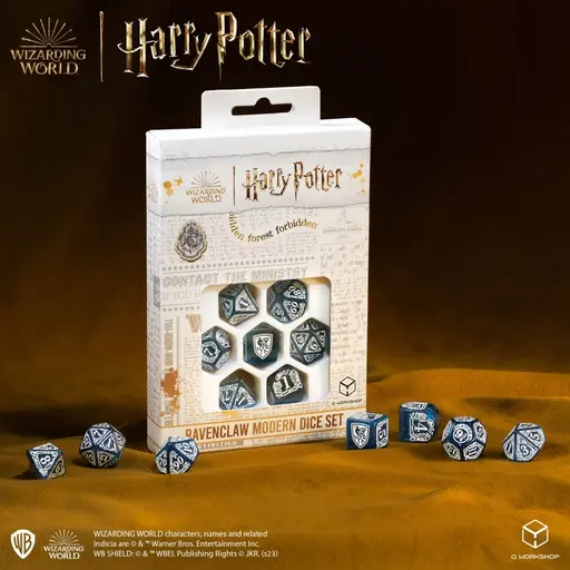 Blue Modern Dice Set Harry Potter - Ravenclaw photo 7