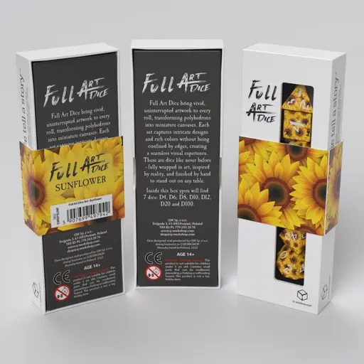 Набір художніх кубиків - Соняшник