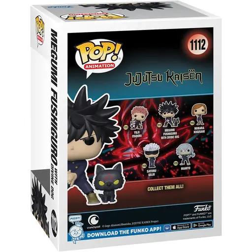 Figurine Funko POP. Jujutsu Kaisen - Megumi Fushiguro with Divine Dog photo 3