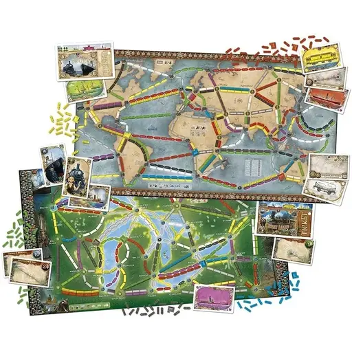 Board Game Ticket to Ride - Rails & Sails photo 6