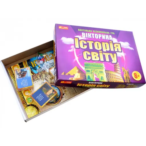 Настільна гра Вікторина. Історія світу photo 2