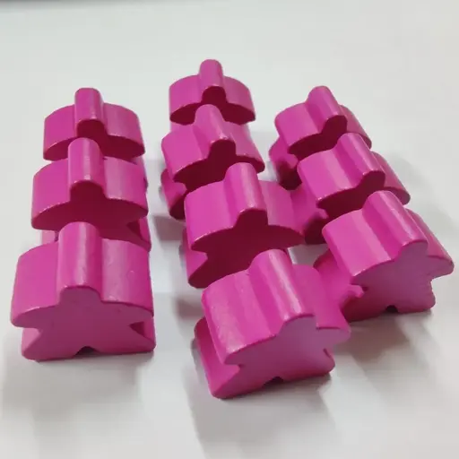 Рожевий дерев`яний міпл