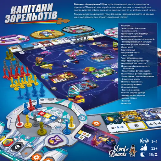 Настільна гра Капітани Зорельотів (Starship Captains) photo 5