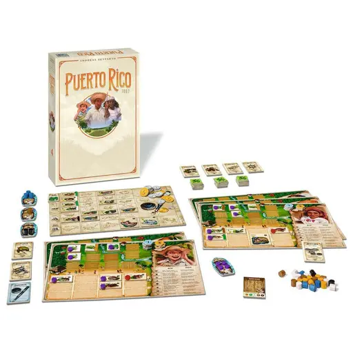 Board Game Puerto Rico 1897 photo 3