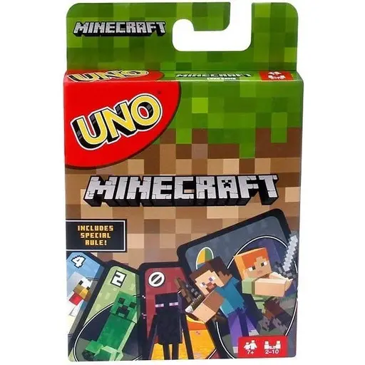 Board Game UNO - Minecraft