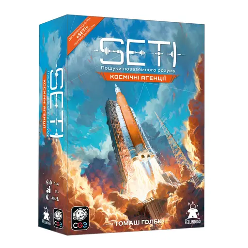 Настільна гра СЕТІ - Космічні агенції photo 3