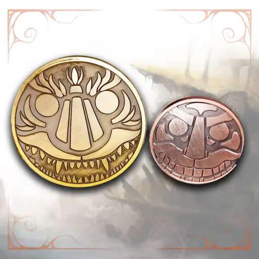 Metal Coins for the Game Beast