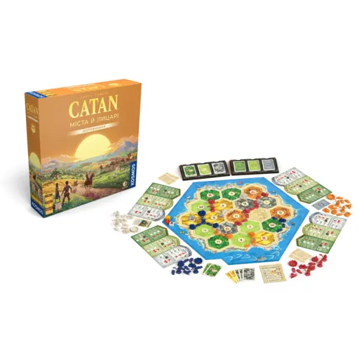 Board Game The Settlers of Catan - Cities & Knights photo 3