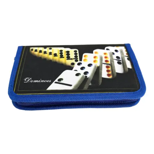 Настільна гра Доміно в чорно-синьому кейсі photo 6