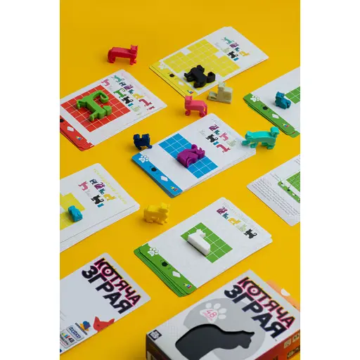 Настільна гра Котяча зграя. Гра-головоломка photo 7