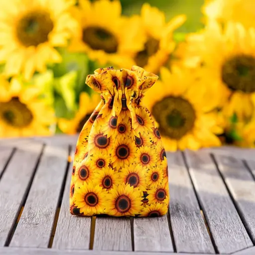 Full Art pouch - Sunflower 12,3х16,5 cm (Cotton) photo 2
