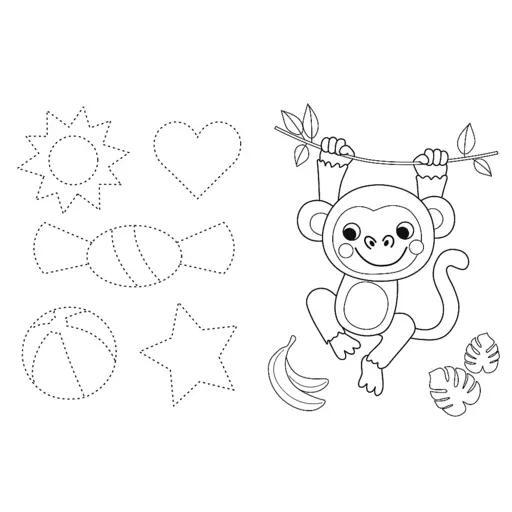 Пазл + Розмальовка. Дітки в зоопарку (15) photo 3