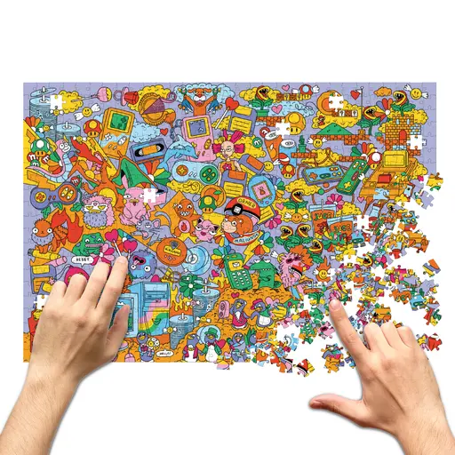 Пазл Назад в 90-ті - Мультфільми та ігри (500) photo 5