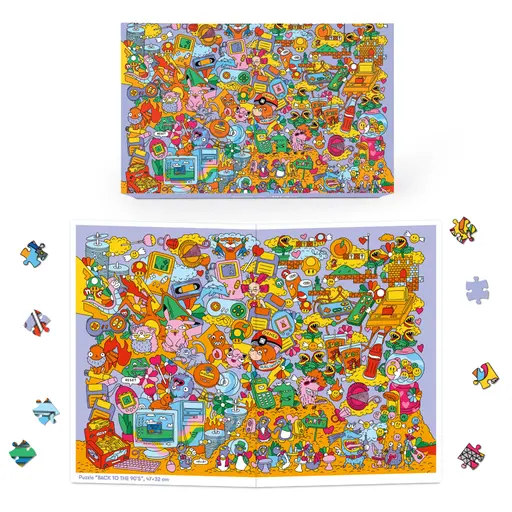 Пазл Назад в 90-ті - Мультфільми та ігри (500) photo 4