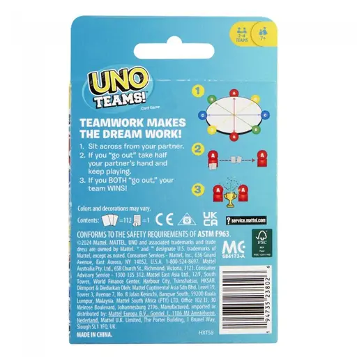 Board Game UNO Teams photo 2