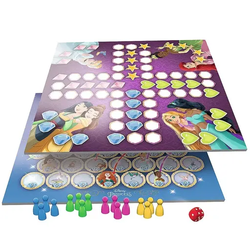 Board Game Ludo + Snakes and Ladders 2 In 1 - Disney Princess photo 5