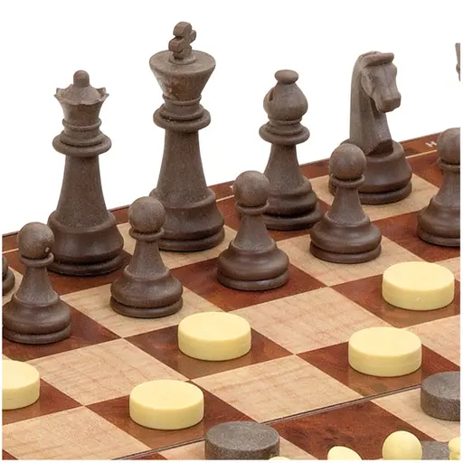 Magnetic Chess and Checkers (32 x 32 cm) photo 3