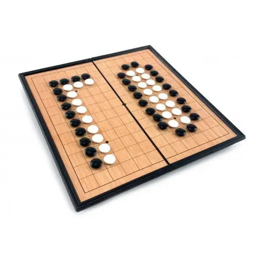 Magnetic Сheckers ″Go″ (19 x 19 cm) photo 2