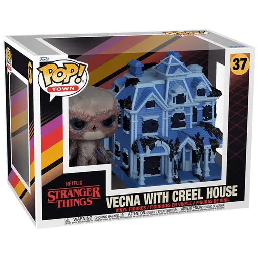 Векна з будинком Кріла - Funko POP! Town #37 - Stranger Things - Vecna with Creel house