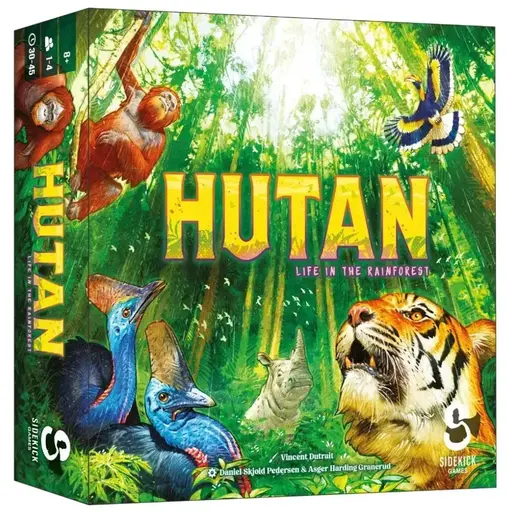 Board Game HUTAN - Life in the Rainforest