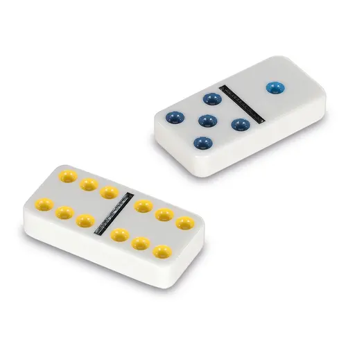 Double 6 Color Dot Dominoes photo 2