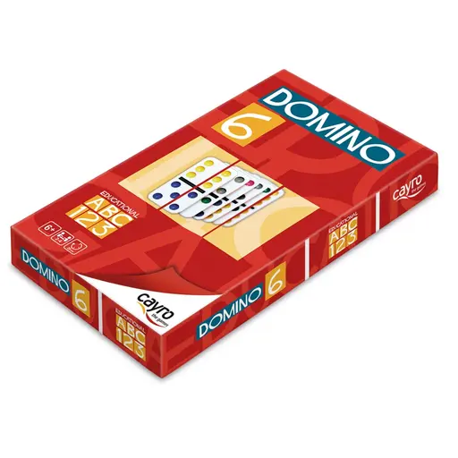 Double 6 Color Dot Dominoes